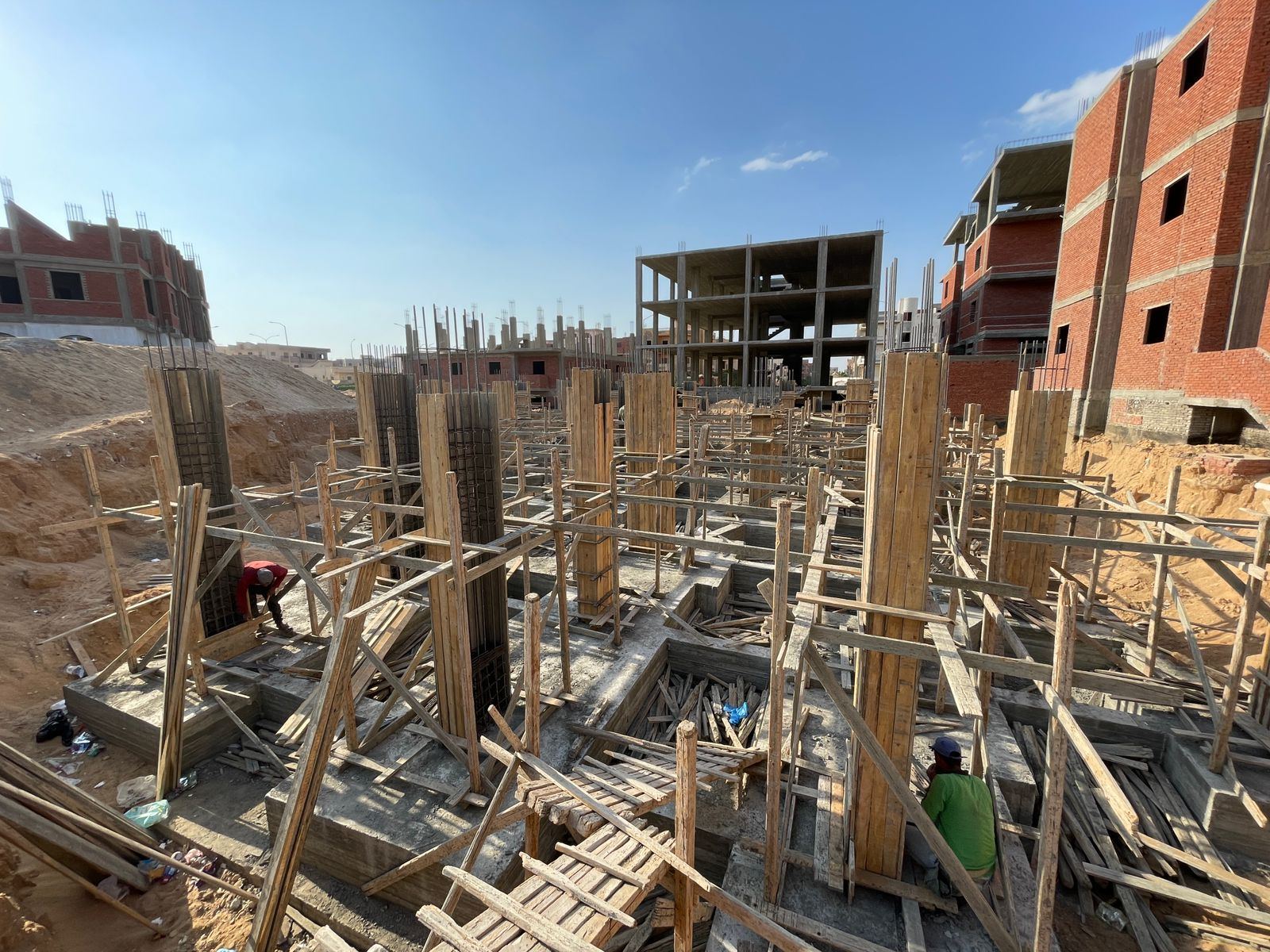 Construction and concrete works