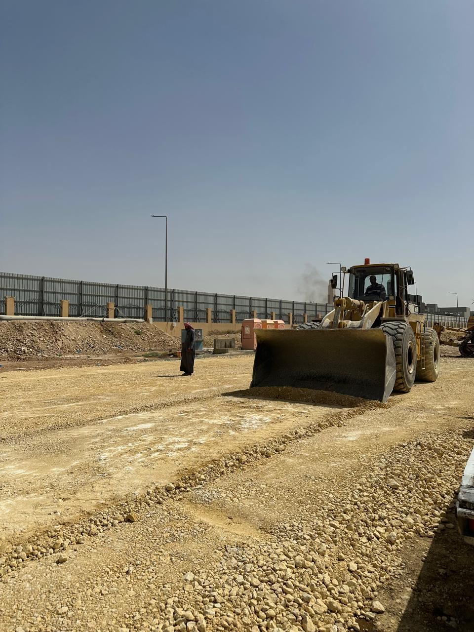 Excavation, backfilling and foundation works