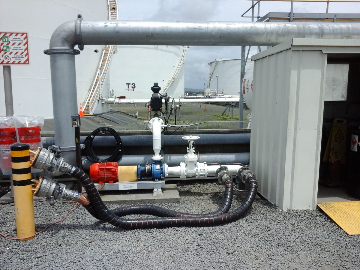 Extension of sewage and electricity