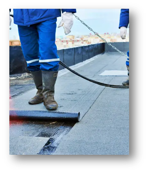 Waterproofing and thermal insulation works